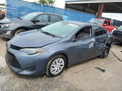 Salvage cars for sale from Copart Riverview, FL: 2018 Toyota Corolla L