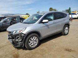 Salvage cars for sale from Copart San Diego, CA: 2016 Honda CR-V EX