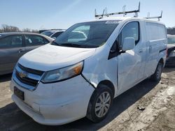 Salvage trucks for sale at Cahokia Heights, IL auction: 2015 Chevrolet City Express LT