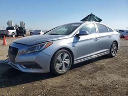 Hyundai Sonata Hybrid salvage cars for sale: 2017 Hyundai Sonata Hybrid