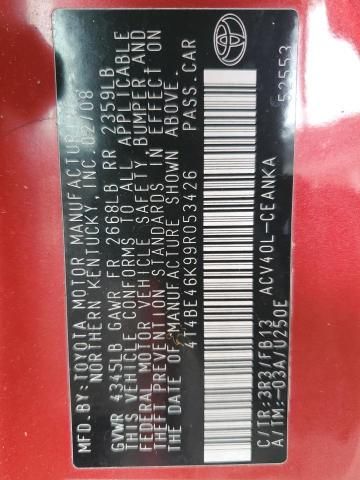 2009 Toyota Camry Base