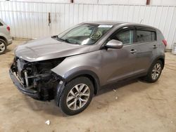 Salvage cars for sale from Copart Lansing, MI: 2016 KIA Sportage LX
