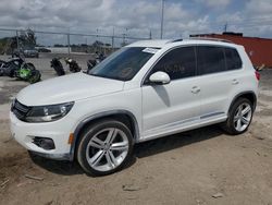 Salvage cars for sale at Homestead, FL auction: 2016 Volkswagen Tiguan S
