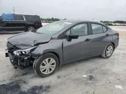 Salvage cars for sale at Arcadia, FL auction: 2020 Nissan Versa S