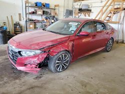 Honda salvage cars for sale: 2018 Honda Accord Hybrid EXL