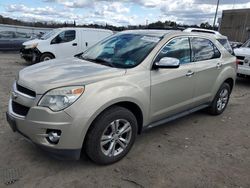 Salvage cars for sale from Copart Fredericksburg, VA: 2011 Chevrolet Equinox LTZ