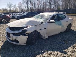 Salvage cars for sale at Waldorf, MD auction: 2017 Maserati Ghibli S