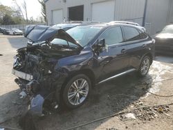 Salvage cars for sale at Savannah, GA auction: 2015 Lexus RX 350