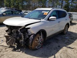 Salvage cars for sale at Seaford, DE auction: 2017 Nissan Rogue SV