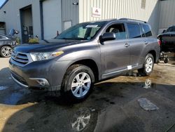 Salvage cars for sale from Copart New Orleans, LA: 2012 Toyota Highlander Base