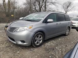 Salvage cars for sale from Copart Cicero, IN: 2015 Toyota Sienna LE