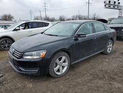 Salvage cars for sale from Copart Columbus, OH: 2013 Volkswagen Passat SE