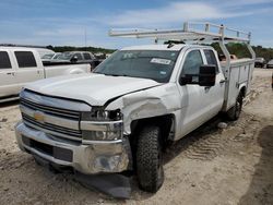 Salvage trucks for sale at Grand Prairie, TX auction: 2016 Chevrolet Silverado C2500 Heavy Duty