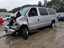 Salvage trucks for sale at Seaford, DE auction: 2009 Ford Econoline E350 Super Duty Wagon