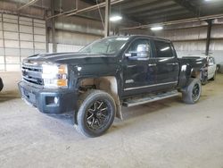 Vehiculos salvage en venta de Copart Des Moines, IA: 2018 Chevrolet Silverado K2500 High Country