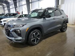 Salvage cars for sale at Ham Lake, MN auction: 2022 Chevrolet Trailblazer RS