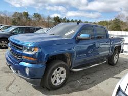 Salvage trucks for sale at Exeter, RI auction: 2017 Chevrolet Silverado K1500 LT