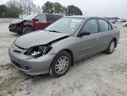 Honda salvage cars for sale: 2004 Honda Civic LX