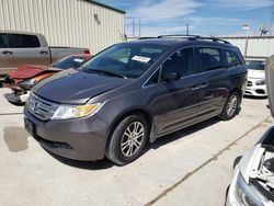 Salvage cars for sale from Copart Haslet, TX: 2012 Honda Odyssey EXL