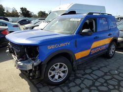 Salvage cars for sale at Martinez, CA auction: 2022 Ford Bronco Sport