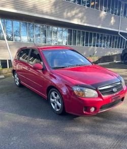 KIA salvage cars for sale: 2008 KIA SPECTRA5 5 SX