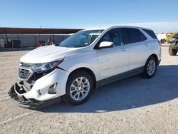 Salvage cars for sale at Andrews, TX auction: 2021 Chevrolet Equinox LT
