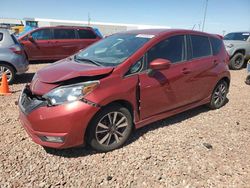 Salvage cars for sale from Copart Phoenix, AZ: 2018 Nissan Versa Note S