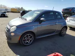 Salvage cars for sale at Pennsburg, PA auction: 2012 Fiat 500 Sport