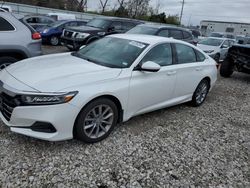 Honda Accord LX Vehiculos salvage en venta: 2021 Honda Accord LX