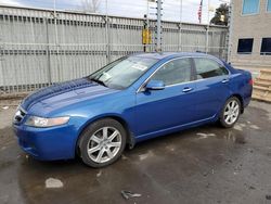 Acura salvage cars for sale: 2005 Acura TSX