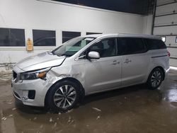 KIA Sedona EX salvage cars for sale: 2015 KIA Sedona EX