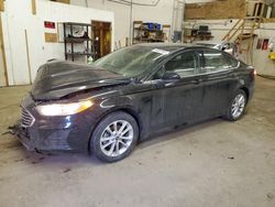 Ford Fusion salvage cars for sale: 2019 Ford Fusion SE