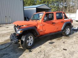 Jeep salvage cars for sale: 2019 Jeep Wrangler Unlimited Sport