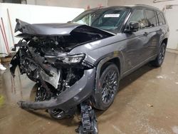 Jeep Grand Cherokee l Summit salvage cars for sale: 2024 Jeep Grand Cherokee L Summit