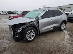 Salvage cars for sale from Copart Kansas City, KS: 2022 Ford Escape SE