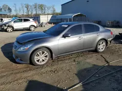 Salvage cars for sale at Spartanburg, SC auction: 2013 Infiniti G37 Base