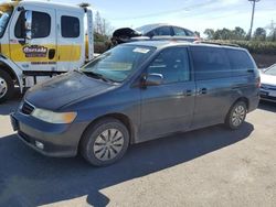 Honda Odyssey EX salvage cars for sale: 2004 Honda Odyssey EX