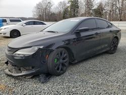 Salvage cars for sale from Copart Concord, NC: 2015 Chrysler 200 S