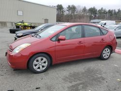 Salvage cars for sale at Exeter, RI auction: 2007 Toyota Prius