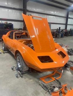 Salvage cars for sale at Temple, TX auction: 1974 Chevrolet Corvette