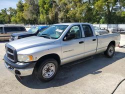 Salvage cars for sale from Copart Ocala, FL: 2004 Dodge RAM 2500 ST