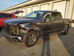 Salvage trucks for sale at Louisville, KY auction: 2015 Ford F150 Supercrew