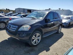 Salvage cars for sale at Vallejo, CA auction: 2011 Mercedes-Benz ML 350 4matic