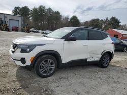 Salvage cars for sale at Mendon, MA auction: 2021 KIA Seltos S
