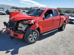 Salvage trucks for sale at Las Vegas, NV auction: 2015 Ford F150 Super Cab