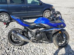 Salvage motorcycles for sale at Barberton, OH auction: 2022 Suzuki GSX250R