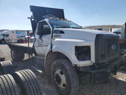 Salvage trucks for sale at Tulsa, OK auction: 2017 Ford F650 Super Duty