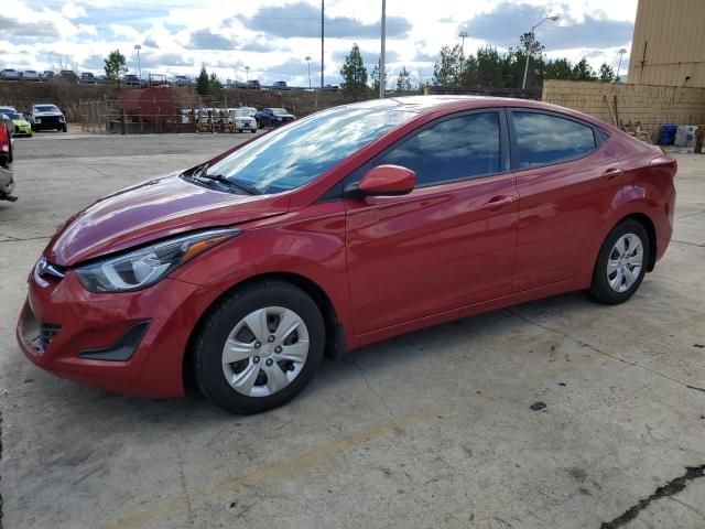 2016 Hyundai Elantra SE