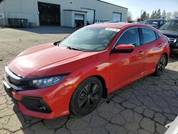 Honda salvage cars for sale: 2019 Honda Civic EX