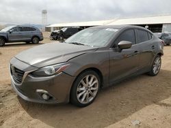 Salvage cars for sale at Phoenix, AZ auction: 2014 Mazda 3 Grand Touring